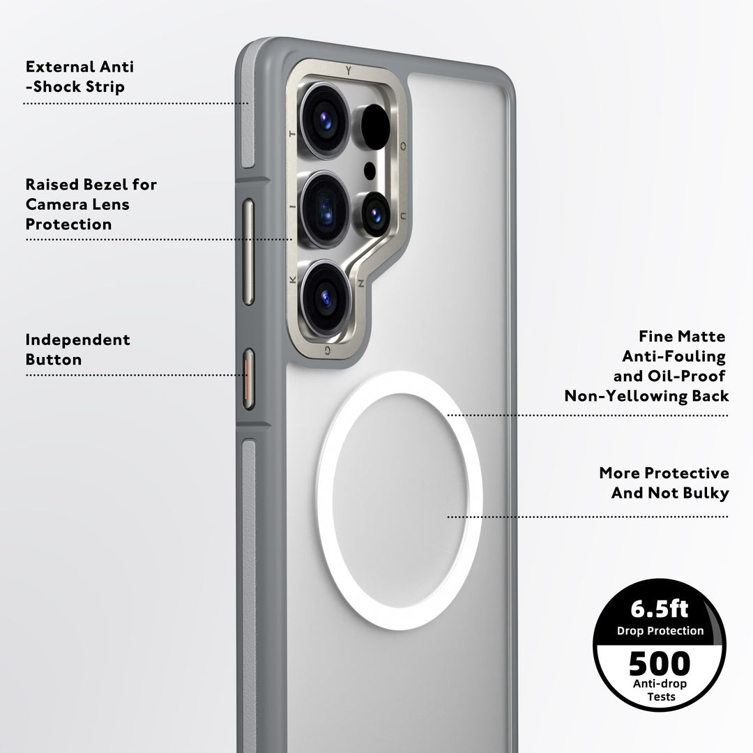 کاور یانگ کیت مدل Rock Sand Magnetic مناسب برای گوشی موبایل سامسونگ Galaxy S25 Ultra