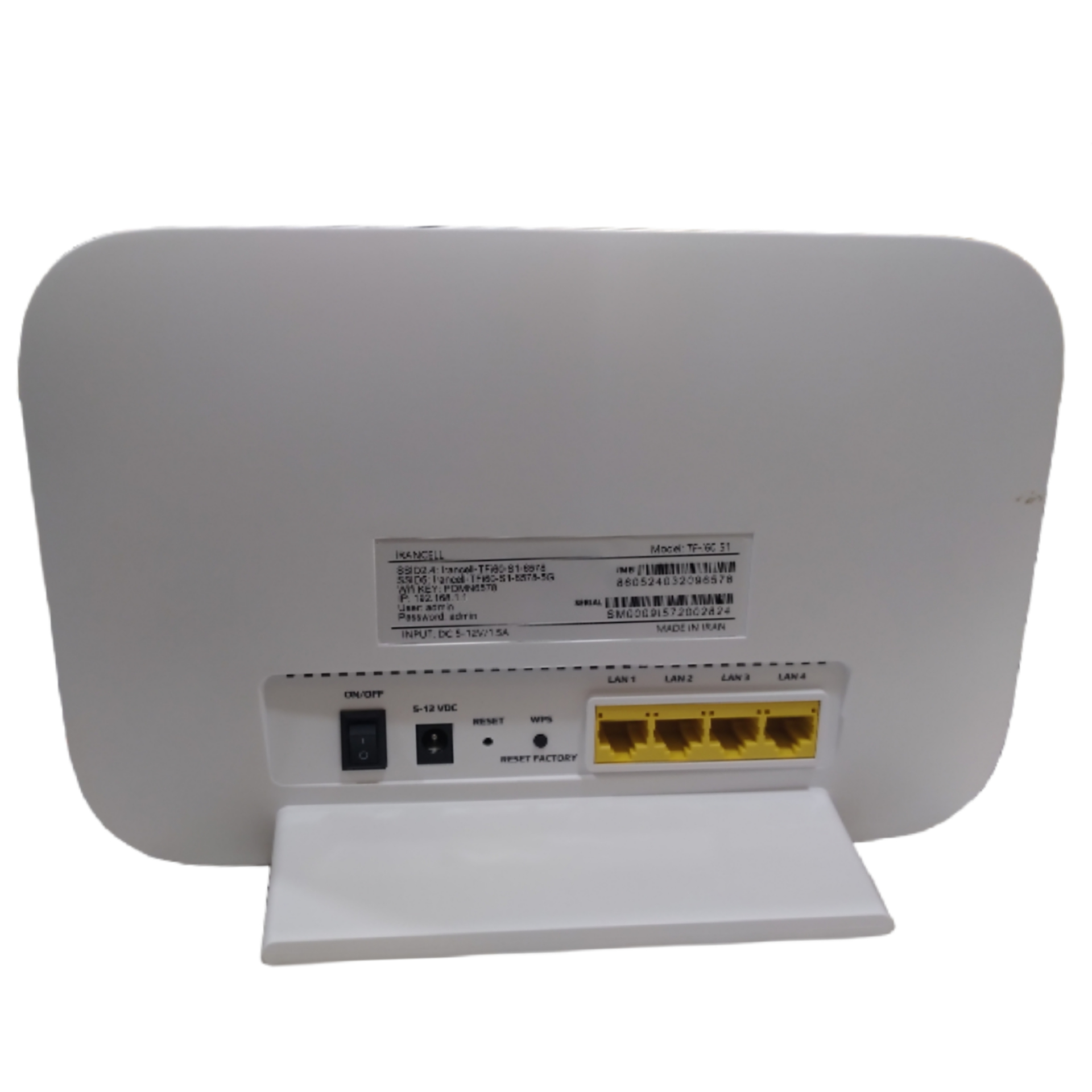 مودم 4G/TD-LTE ایرانسل مدل TFi60-S1 به همراه سیمکارت