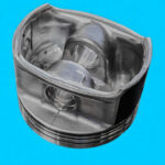 پیستون و گژن پین خودرو عظام مدل 020.OHV.OHVG مناسب برای پژو روآ و آریسان بسته 4 عددی