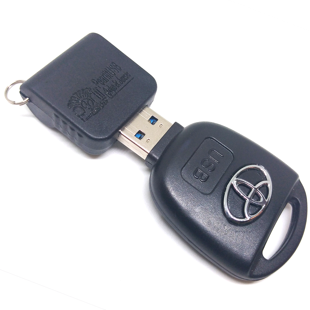 فلش مموری پرلیت یو اس بی طرح ریموت تویوتا کد L20-U3.0 ظرفیت 128گیگابایت