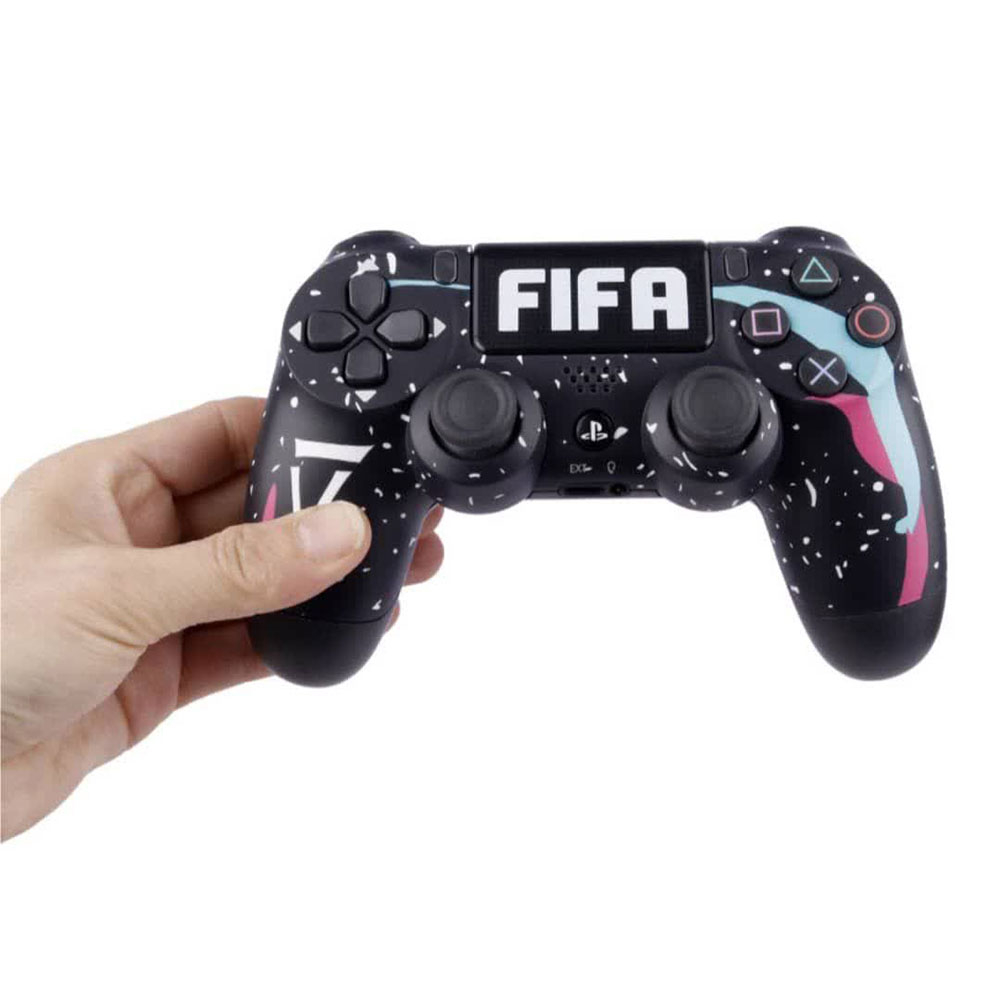 دسته بازی پلی استیشن ۴ مدل DUALSHOK CUSTOM طرح FIFA PLAYER