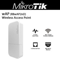 روتر بی‌سیم میکروتیک مدل RBwAP2nD wAP