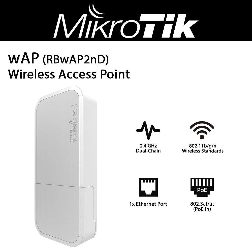 روتر بی‌سیم میکروتیک مدل RBwAP2nD wAP