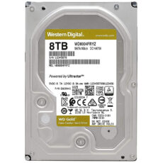 هارد دیسک اینترنال وسترن دیجیتال مدل WD8004FRYZ ظرفیت 8 ترابایت