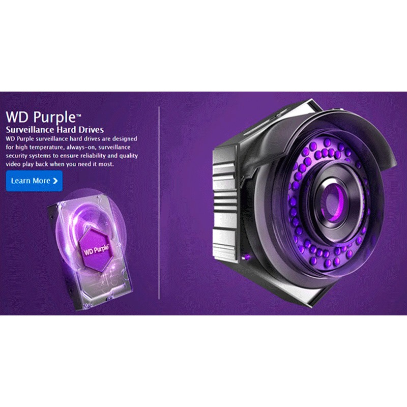 هارد دیسک اینترنال وسترن دیجیتال مدل WD05PURZ ظرفیت 500 گیگابایت