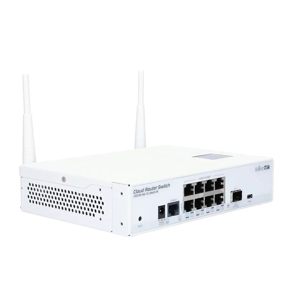 روتر بی سیم میکروتیک مدل CRS109-8G-1S-2HnD-IN