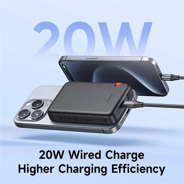 پاوربانک مک دودو مدل mc-1461 ظرفیت 10000 میلی آمپر ساعت