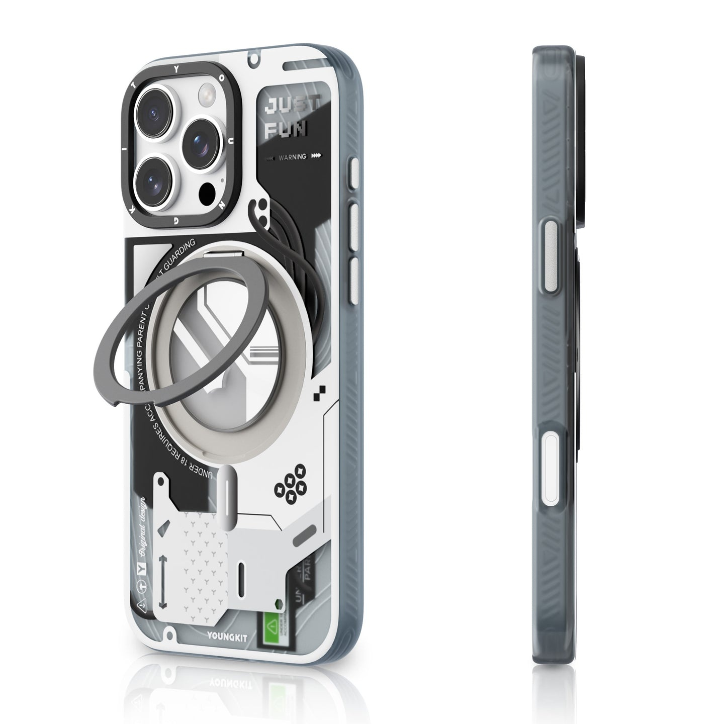 کاور یانگ کیت مدل Cyberpunk 360° مناسب برای گوشی موبایل اپل iphone 16 PRO MAX