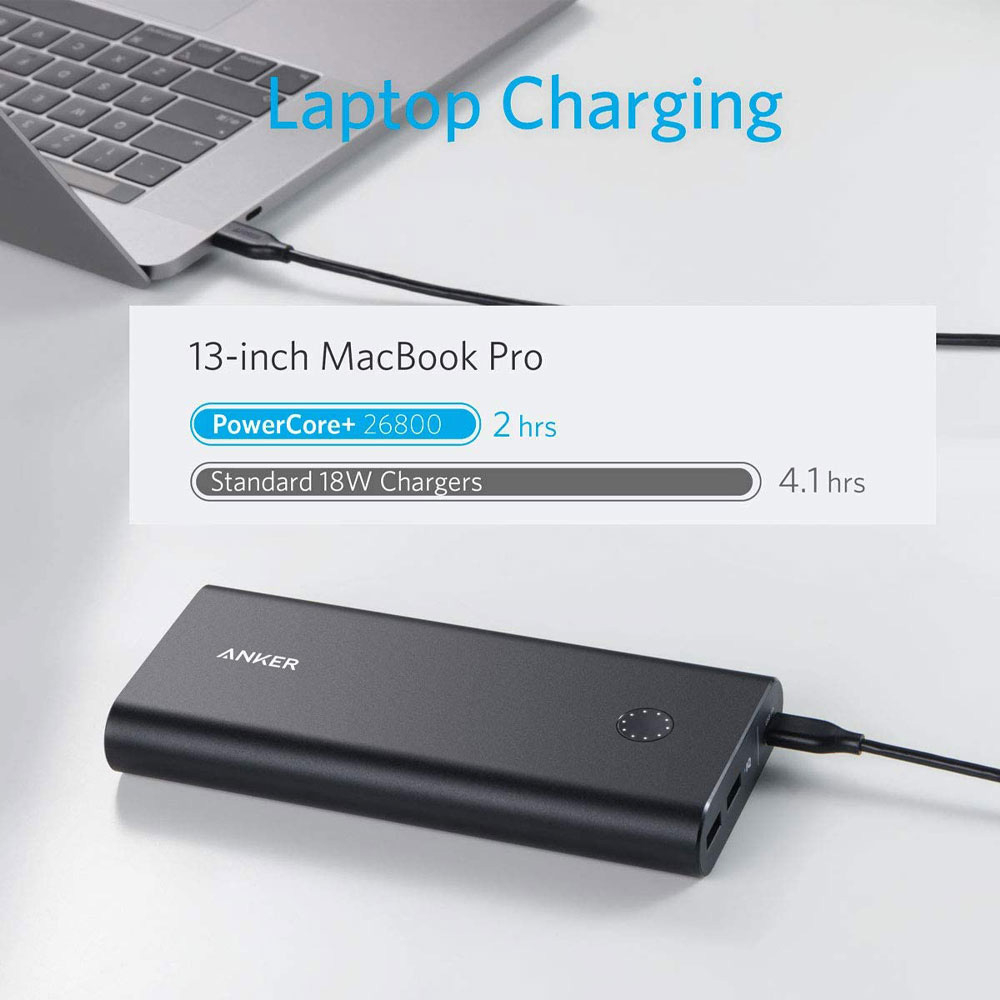 پاوربانک انکر مدل B1376 ظرفیت 26800 میلی آمپر ساعت