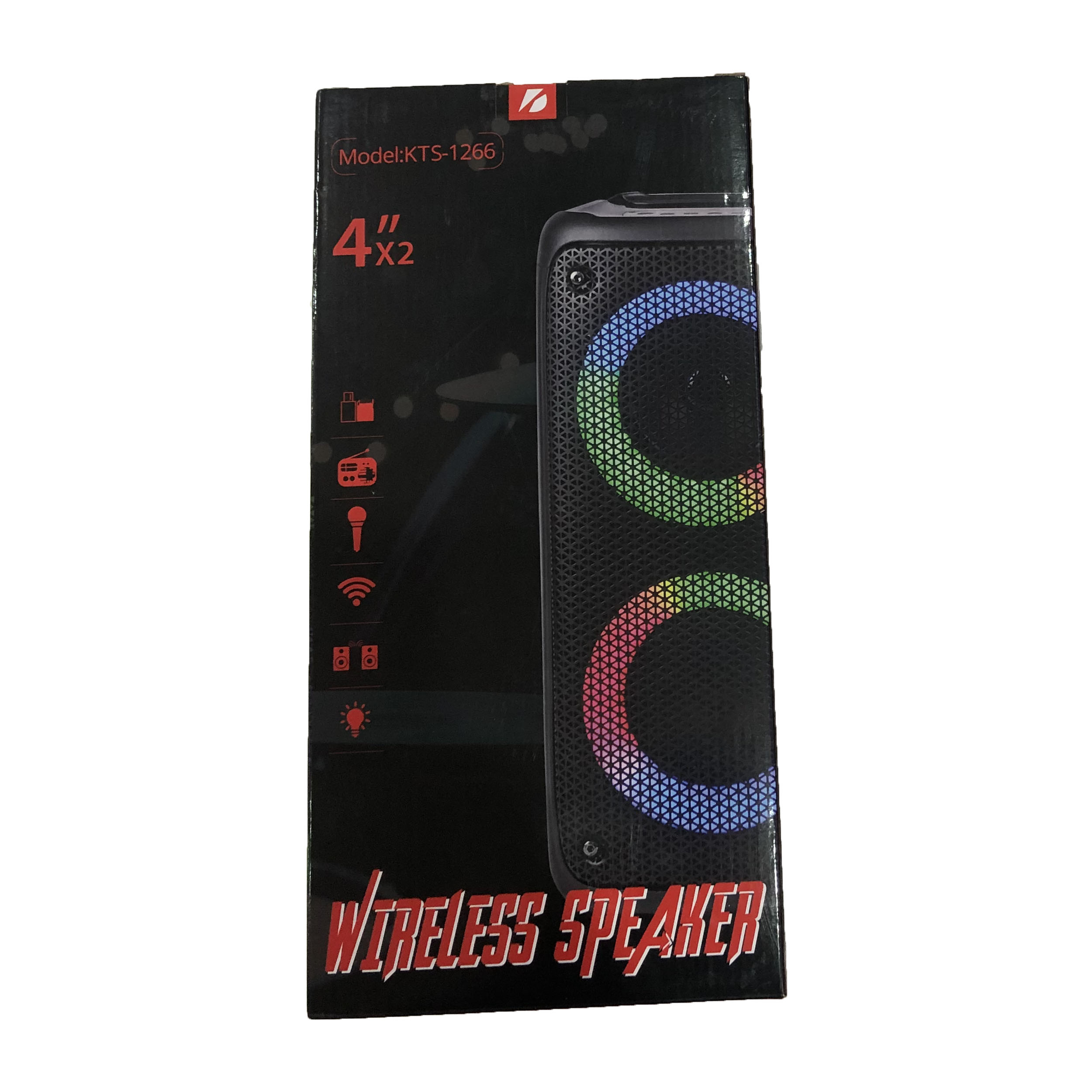 اسپیکر بلوتوثی قابل حمل مدل KTS-1266