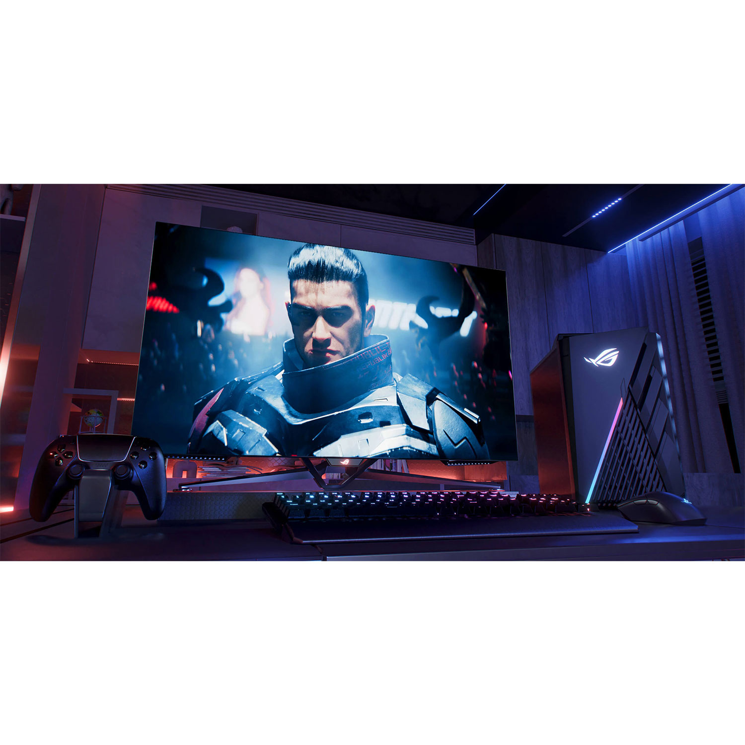 مانیتور گیمینگ 42 اینچ ایسوس مدل ROG Swift OLED PG42UQ