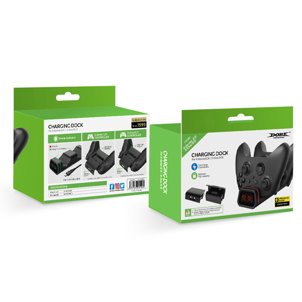 پایه شارژر دسته بازی دابی مدل 19006x