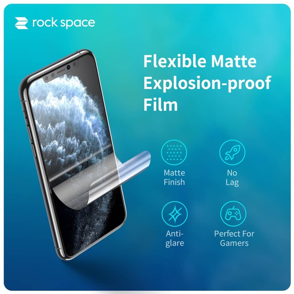محافظ صفحه نمایش مات راک اسپیس کد MTT مناسب برای گوشی موبایل سامسونگ Galaxy Z Fold 2 5G