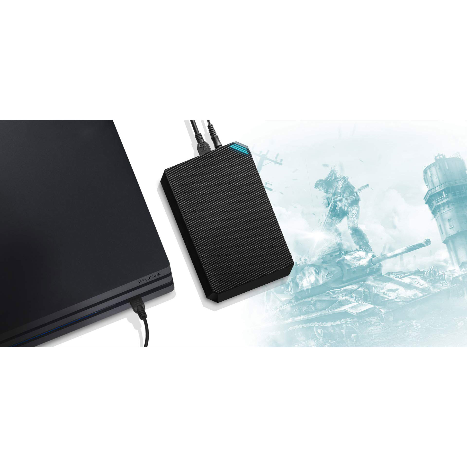 هارد اکسترنال ای دیتا مدل HM800  ظرفیت چهار ترابایت دارای رابط USB Type-A 3.2