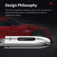 فلش مموری دی ام USB3.1 مدل FS220 ظرفیت 128 گیگابایت