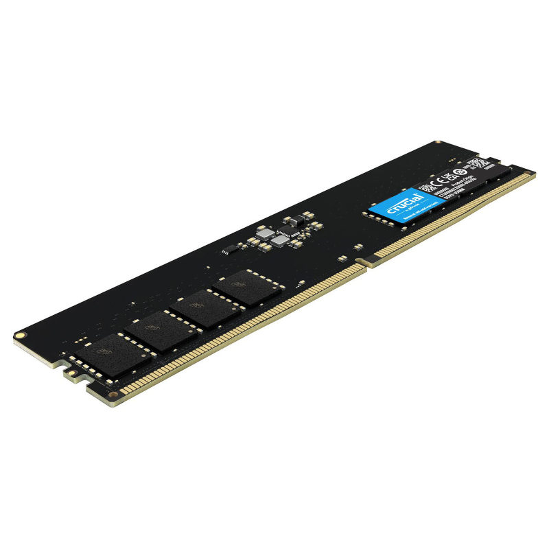 رم دسکتاپ DDR5 تک کاناله 4800 مگاهرتز CL40 کروشیال مدل CT16 ظرفیت 16 گیگابایت