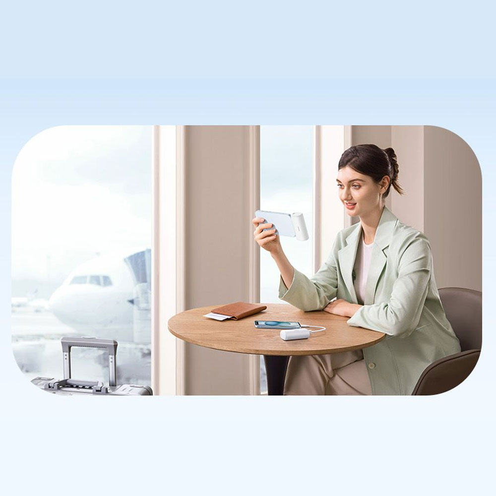 پاوربانک 20 وات باسئوس مدل Compact Fast Charging Type-C Edition ظرفیت 5000 میلی آمپر ساعت