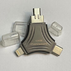 فلش مموری I-FLASH USB 3.0iC مدل OTG 4-1 ظرفیت 128 گیگابایت
