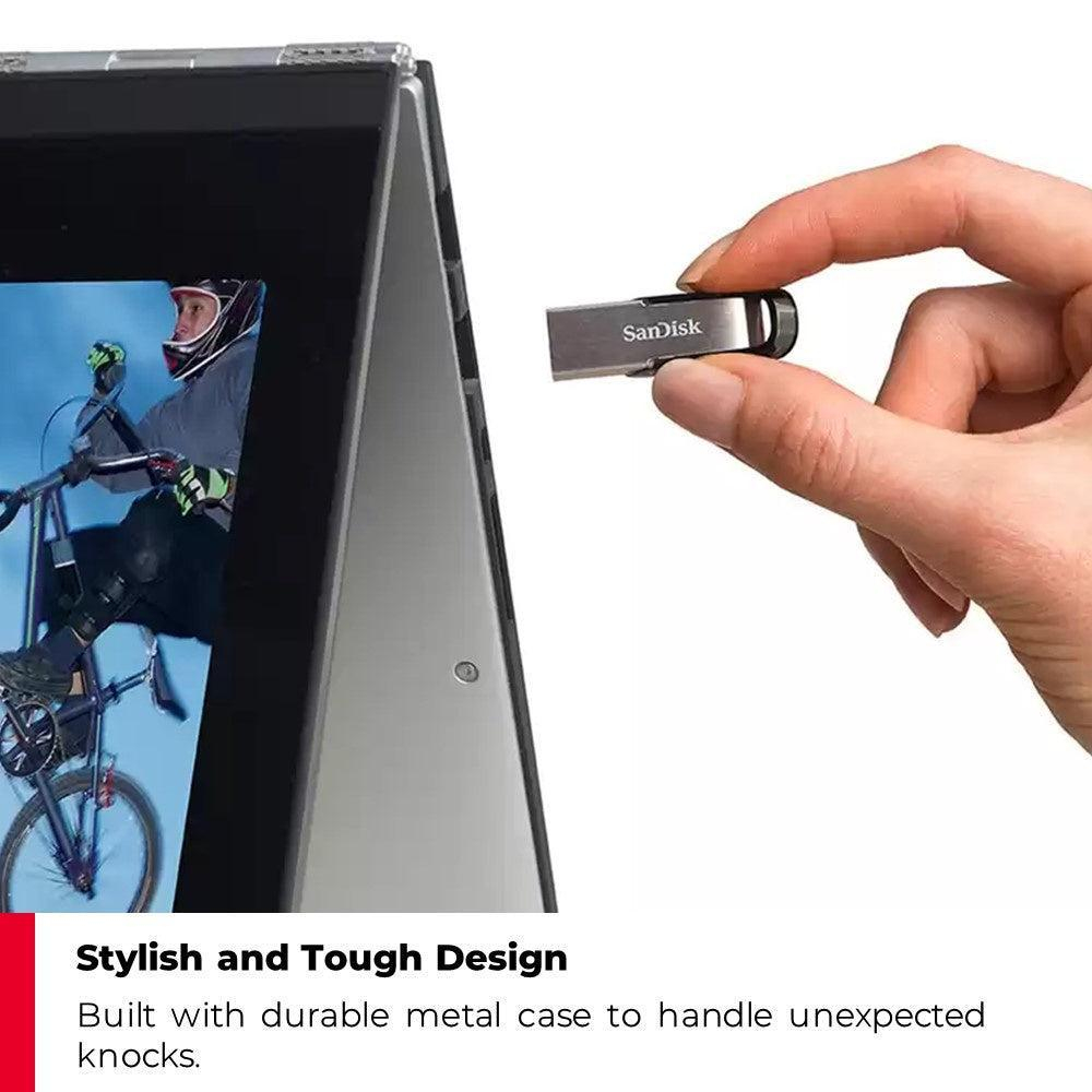 فلش مموری سن دیسک مدل Ultra Flair CZ73 ظرفیت 32 گیگابایت بسته 4 عددی