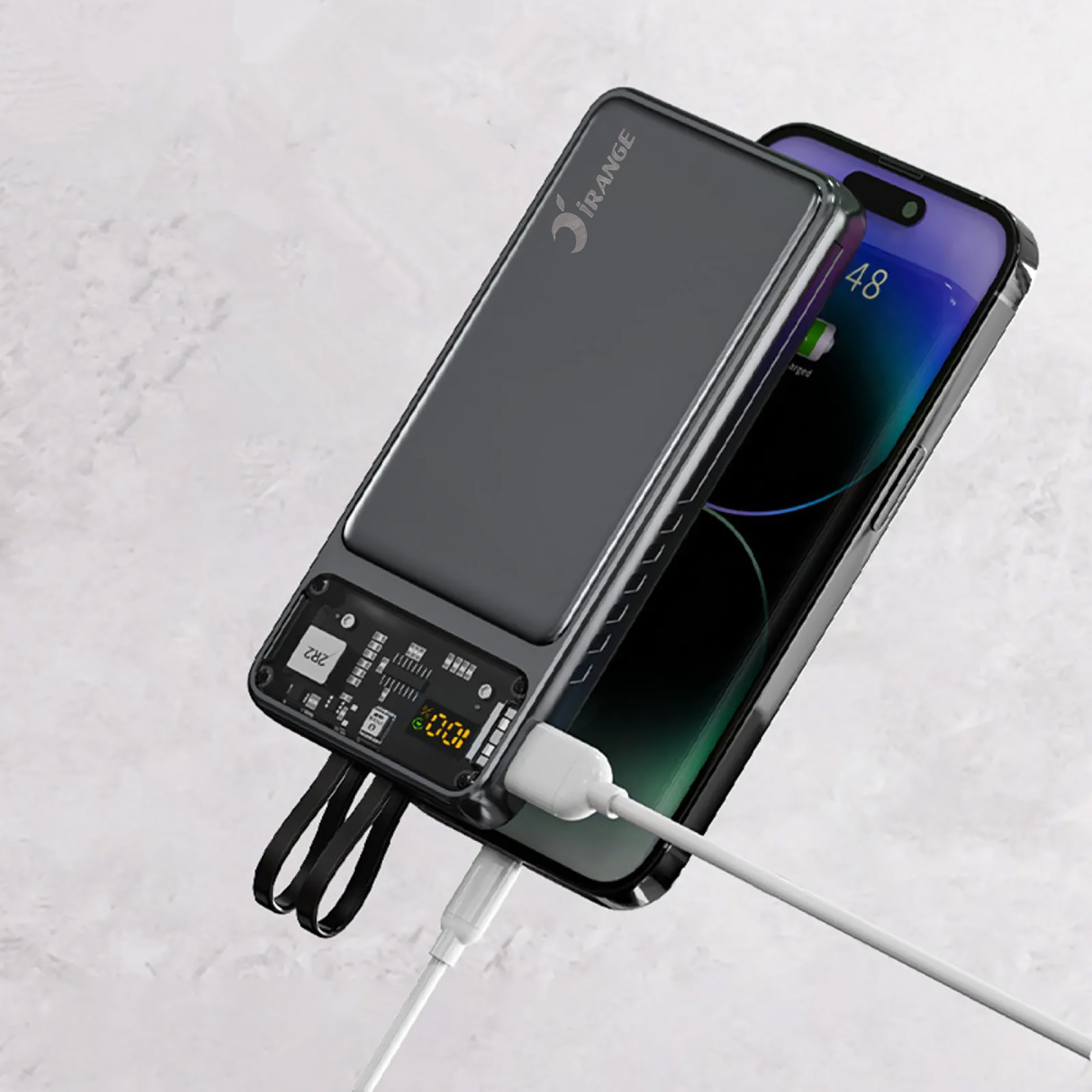 پاوربانک آیرنج مدل IR - D 269 ظرفیت 20000 میلی‌آمپرساعت