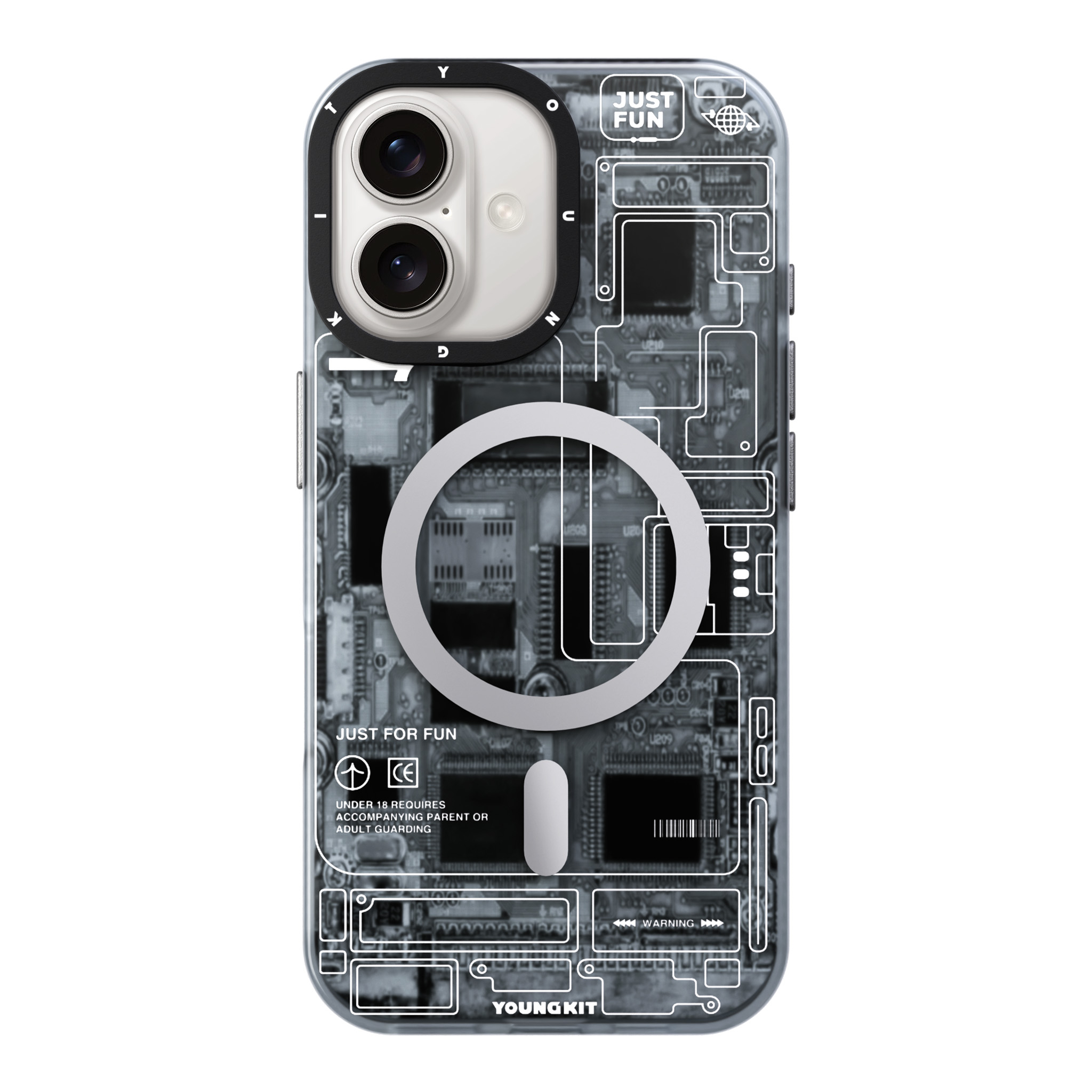 کاور یانگ کیت مدل Technology کد CX020 مناسب برای گوشی موبایل اپل IPHONE 16