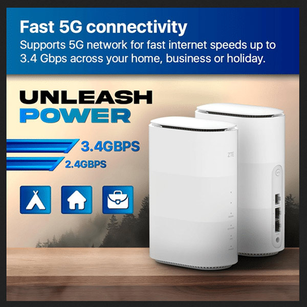 مودم 4G/5G زد تی ای مدل MC801