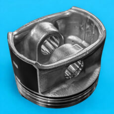 پیستون و گژن پین و رینگ موتور خودرو عظام مدل 020.OHV.OHVG مناسب برای پژو روآ و آریسان بسته 4 عددی