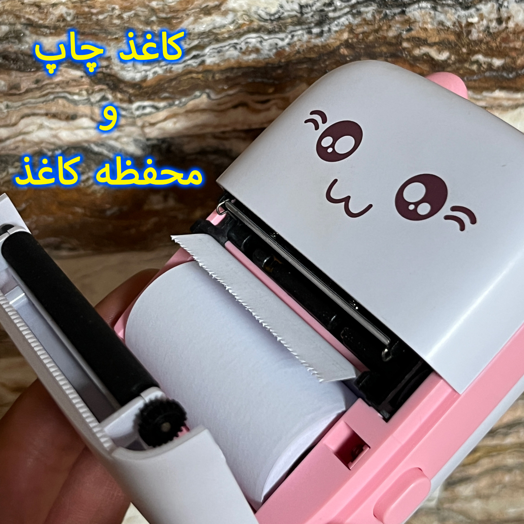 پرینتر حرارتی مدل گربه طرح Mini Cat