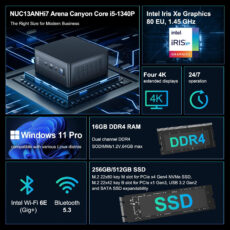 کامپیوتر کوچک ایسوس مدل NUC13ANHi5 -8-256