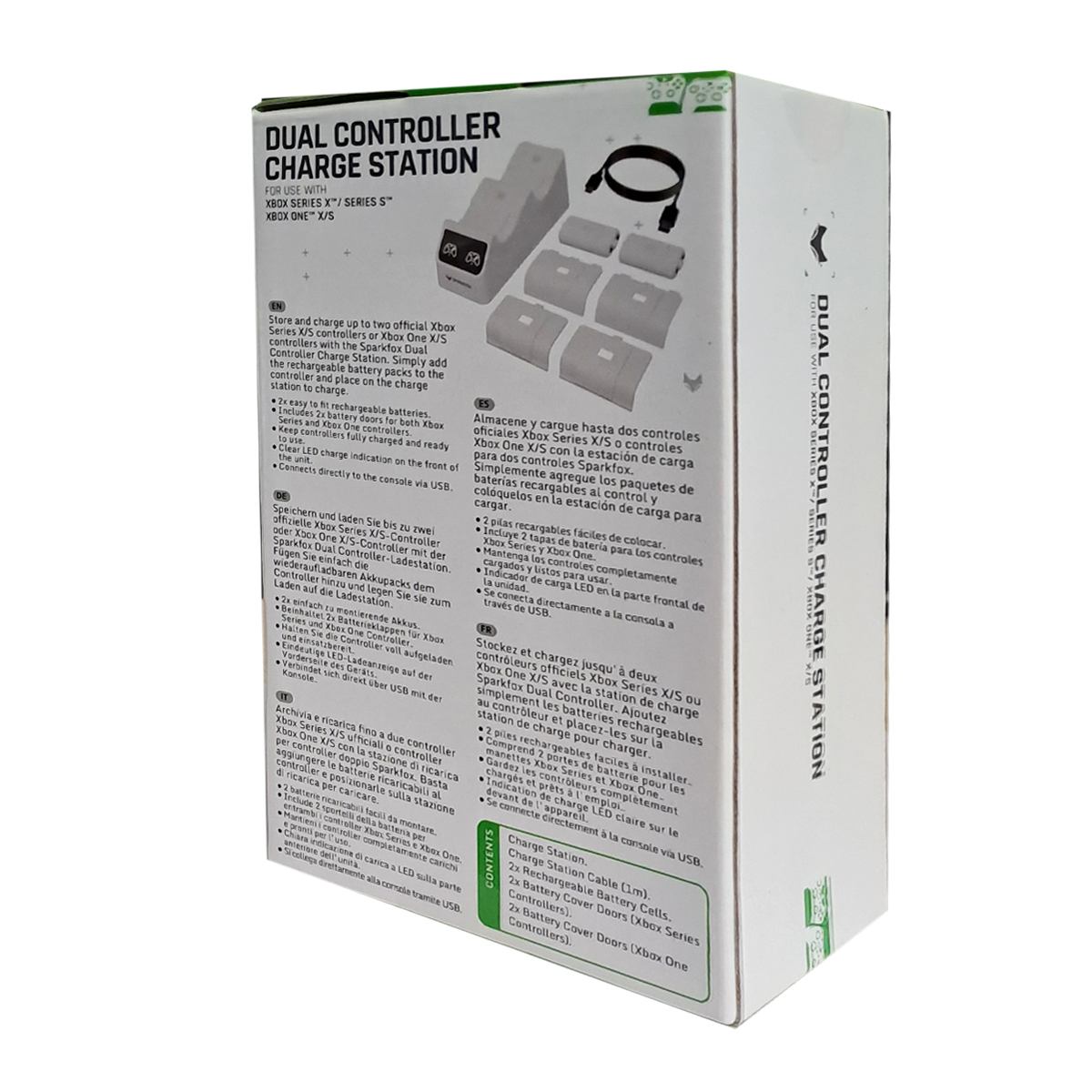 پایه شارژر دسته ایکس باکس اسپارک فاکس مدل W20X515-01 مناسب برای XBOX SERIES X /S/ ONE