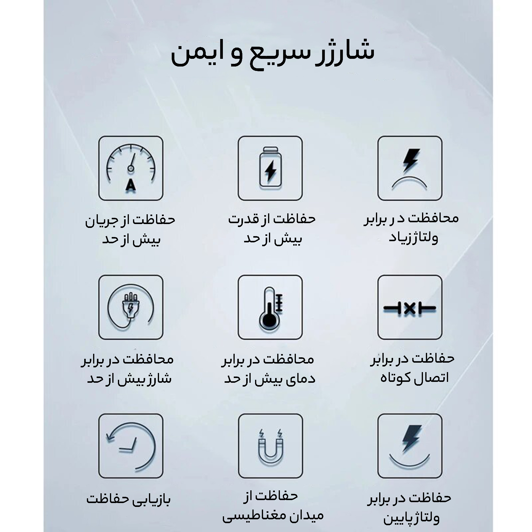 شارژر رومیزی 120وات الدینیو مدل HUB CHARGER Q605