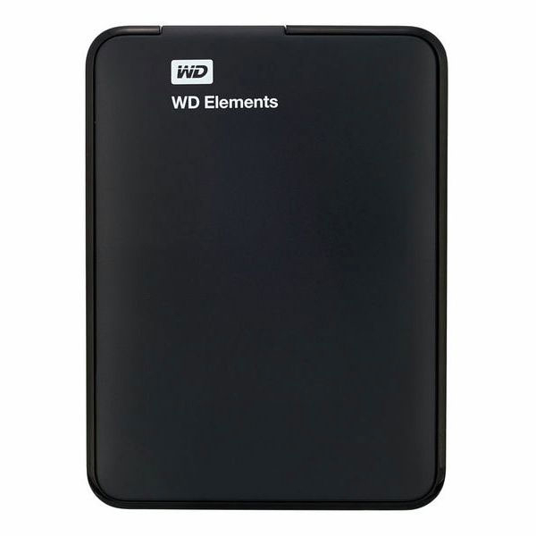هارد اکسترنال وسترن دیجیتال مدل Elements ظرفیت یک ترابایت دارای رابط USB Type-A 3.2