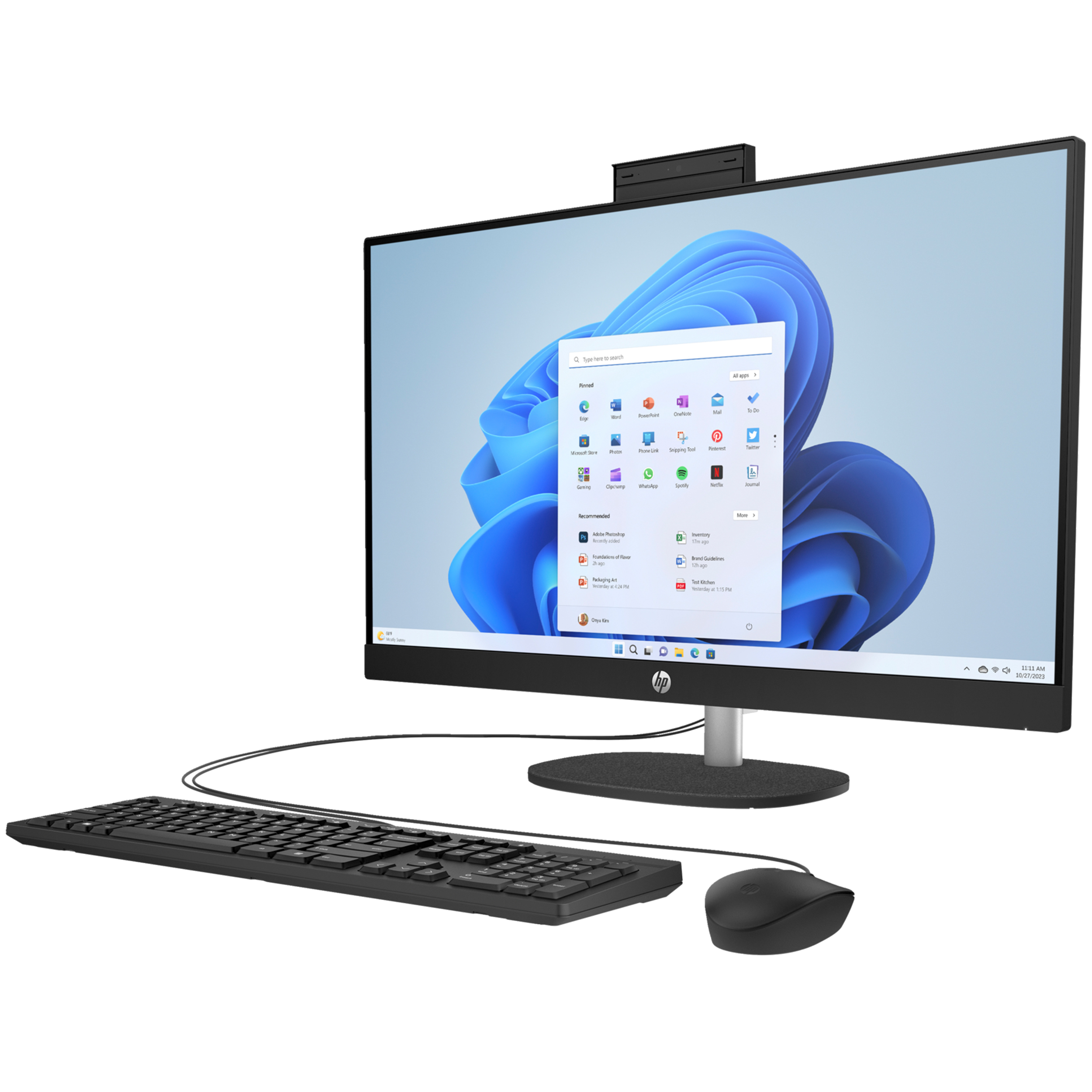کامپیوتر همه کاره 23.8 اینچ اچ‌ پی مدل 24 CR0316nh-i3 1315U 16GB 512SSD UHD