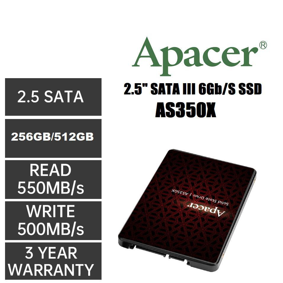 اس اس دی اینترنال اپیسر مدل AS350X ظرفیت 256 گیگابایت