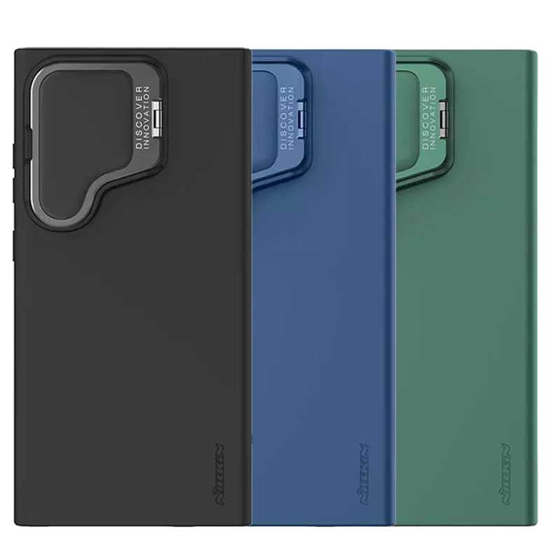 کاور نیلکین مدل CamShield Silky Prop silicon مناسب برای گوشی موبایل سامسونگ Galaxy S24 Ultra