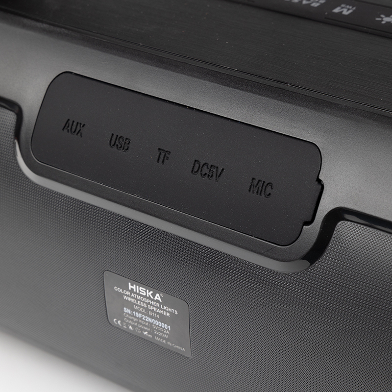 اسپیکر بلوتوثی قابل حمل هیسکا مدل B114