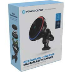 پایه نگهدارنده و شارژر بی سیم گوشی موبایل پاورولوجی مدل P15WMCPR