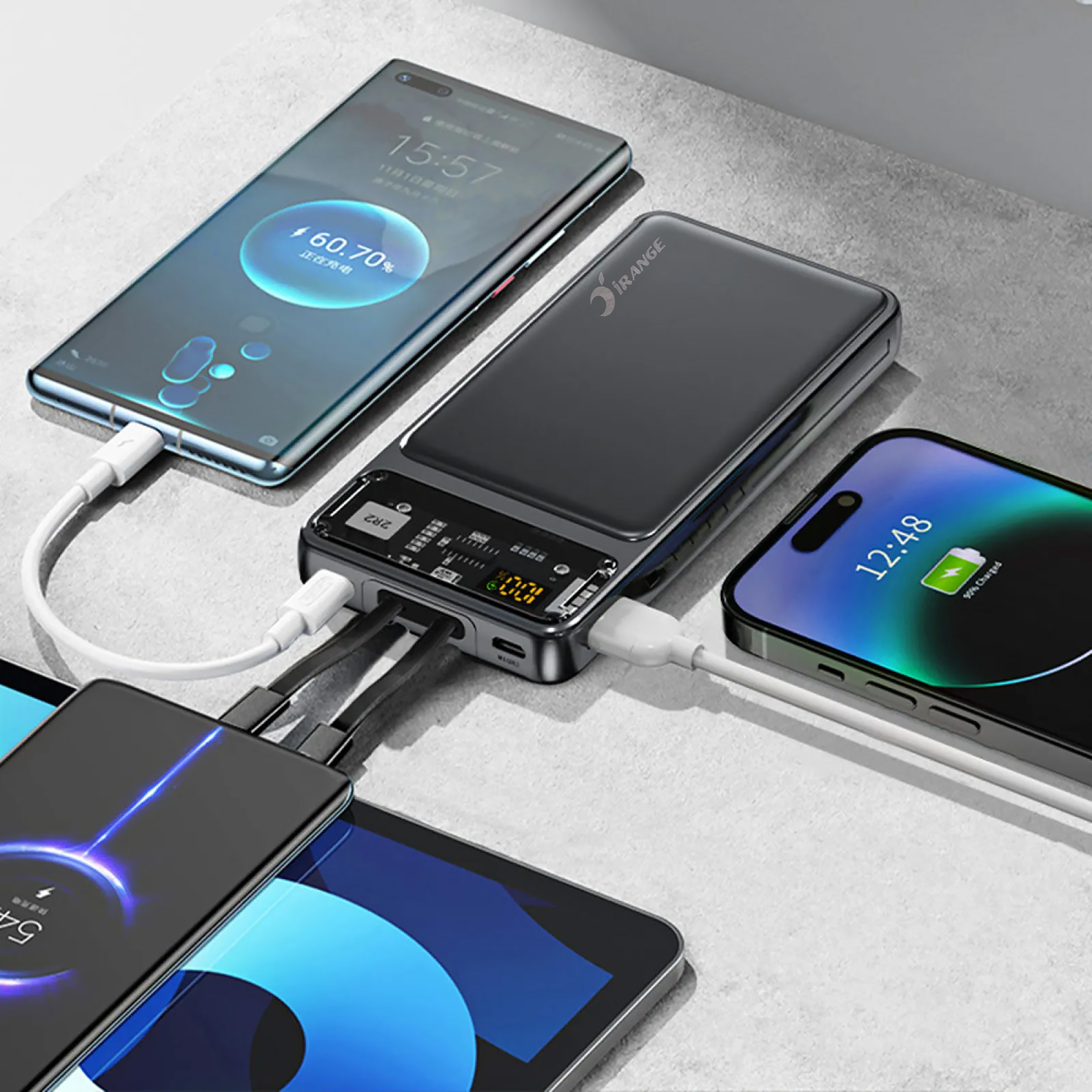 پاوربانک آیرنج مدل IR - D 269 ظرفیت 20000 میلی‌آمپرساعت