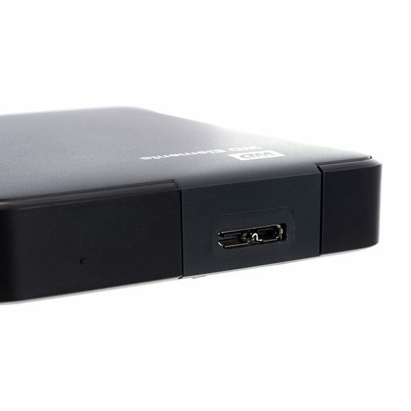 هارد اکسترنال وسترن دیجیتال مدل Elements ظرفیت یک ترابایت دارای رابط USB Type-A 3.2