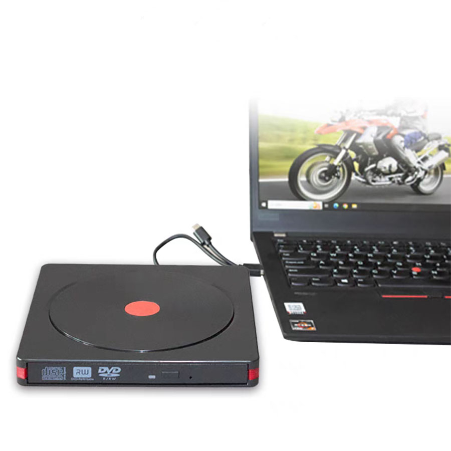 درایو DVD/RW اکسترنال مدل POP-PORTABLE TYPE-C/USB ECD829