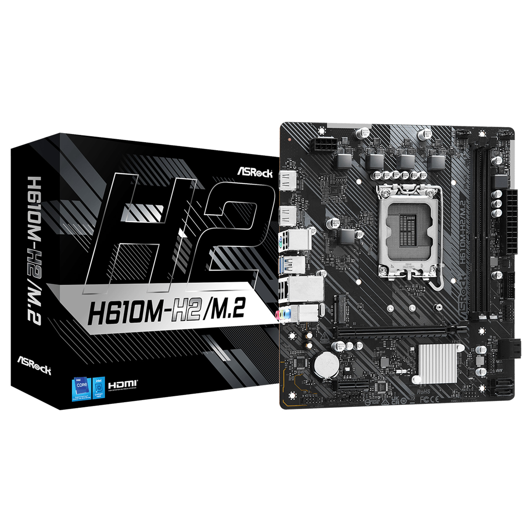 مادربرد ازراک مدل H610M-H2/M.2 D4