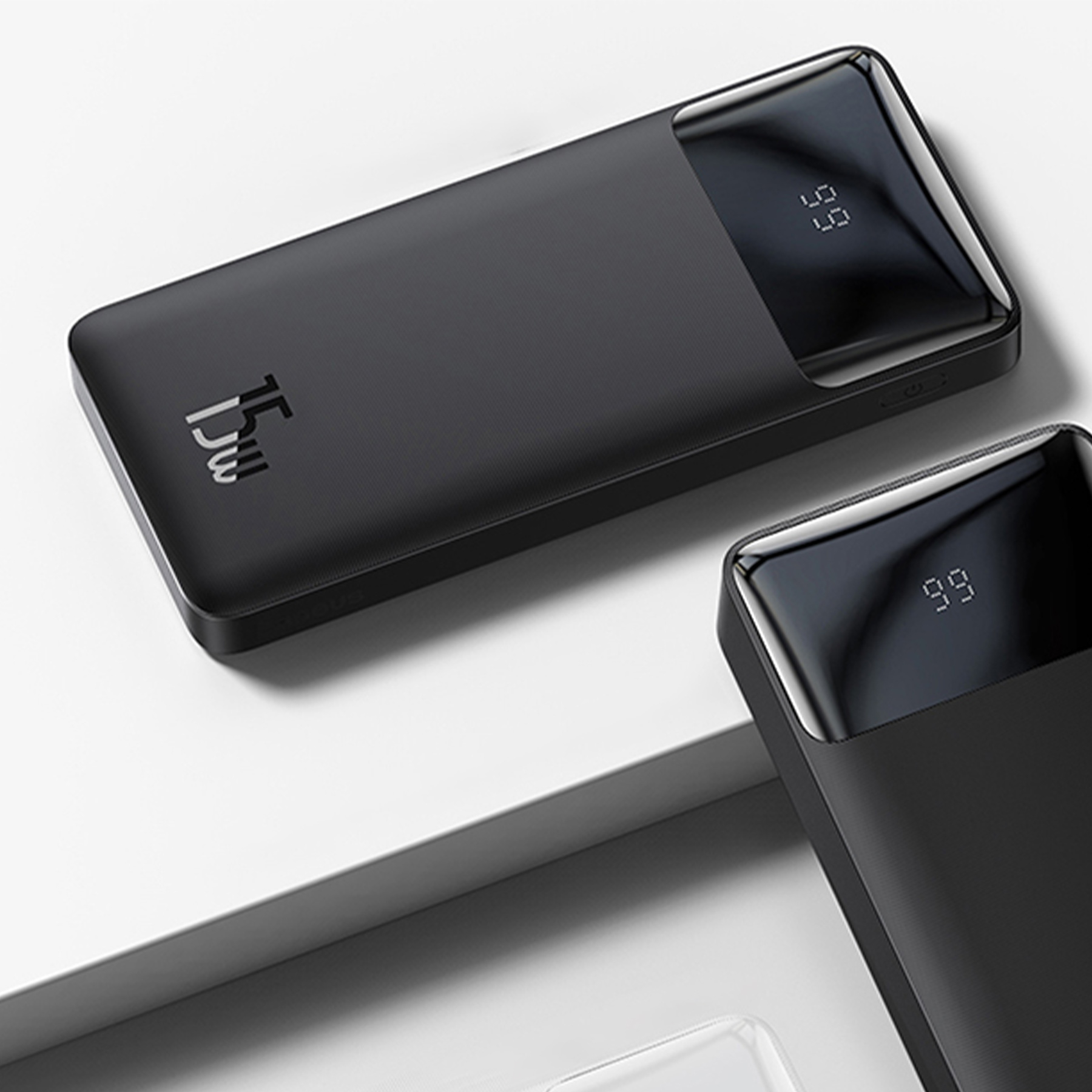 پاوربانک باسئوس مدل bipow ظرفیت 10000 میلی آمپر ساعت