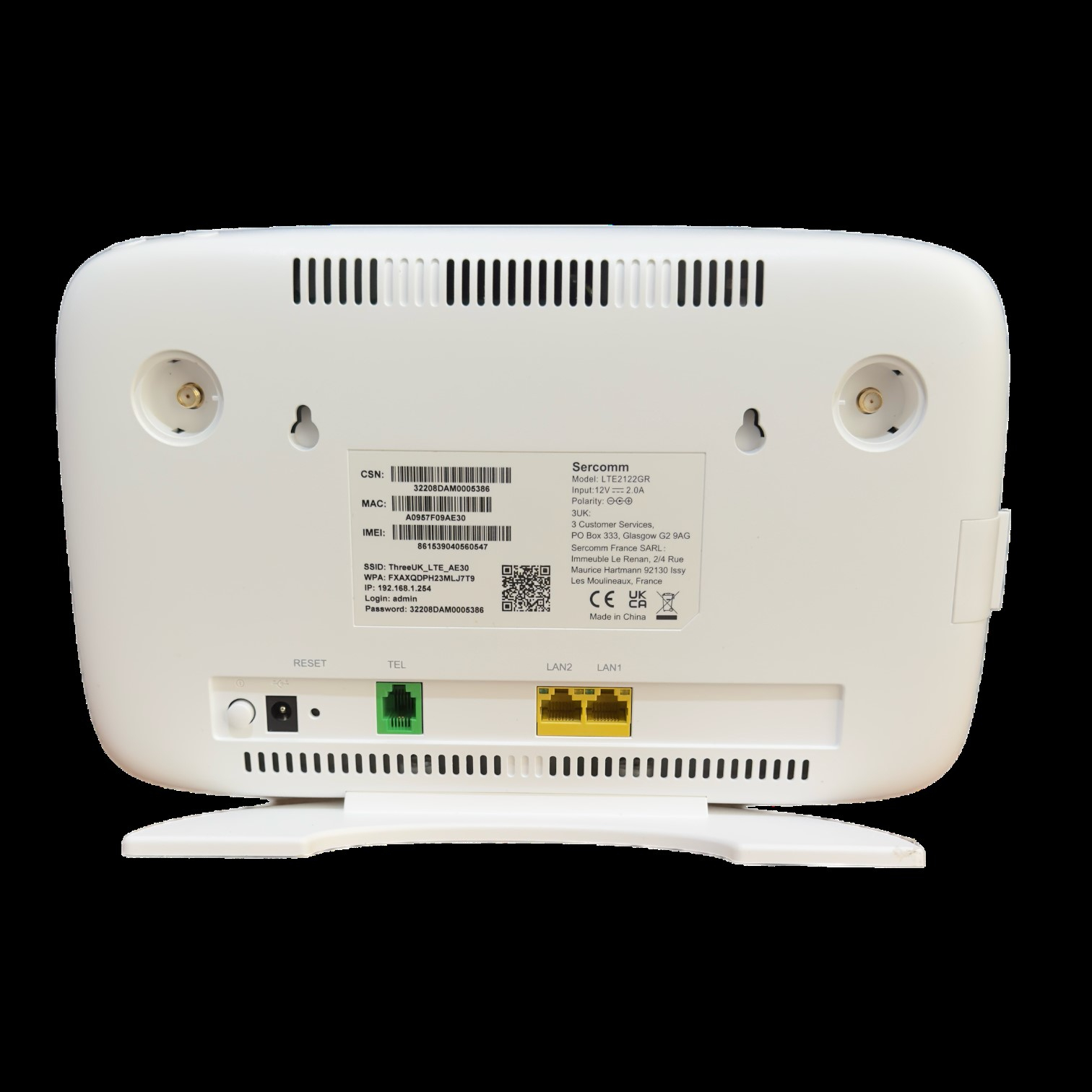 مودم 4G/TD-LTE سرکام مدل LTE2122GR