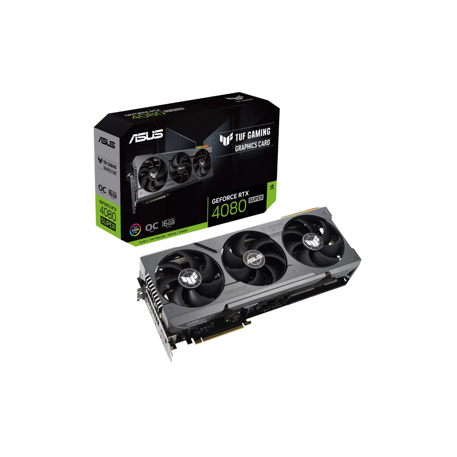 کارت گرافیک مبتنی بر NVIDIA ایسوس مدل ASUS TUF Gaming GeForce RTX 4080 SUPER 16GB GDDR6X OC Edition