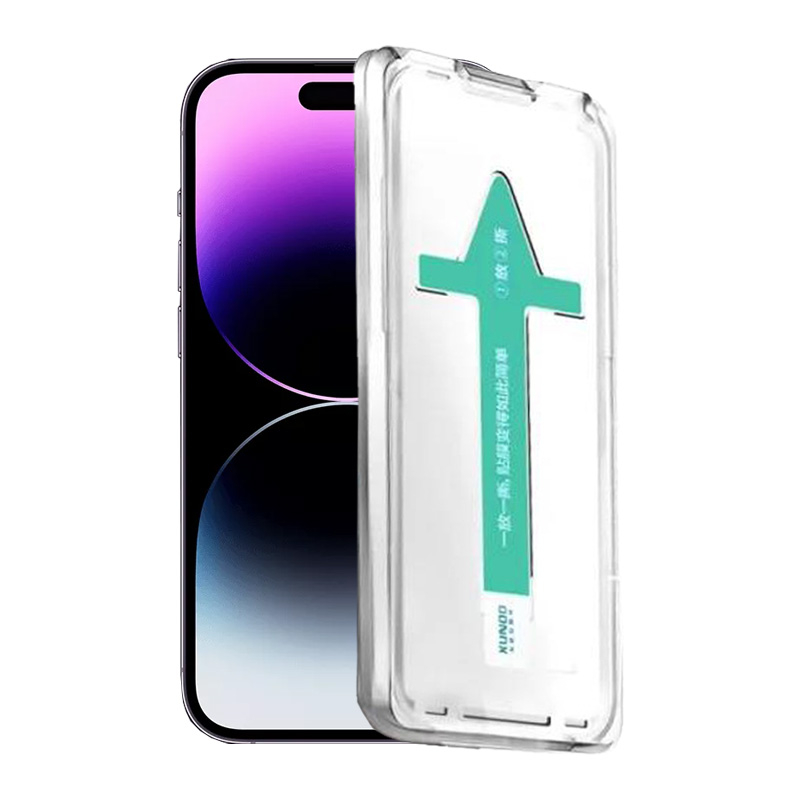 محافظ صفحه نمایش اپیکوی مدل Xundd Axe Easy install مناسب برای گوشی موبایل اپل iPhone 14 Pro Max