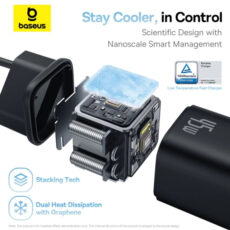 شارژر دیواری 45 وات بیسوس مدل PicoGo 45W