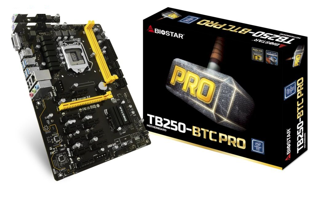 مادربرد بایوستار مدل TB250-BTC Pro