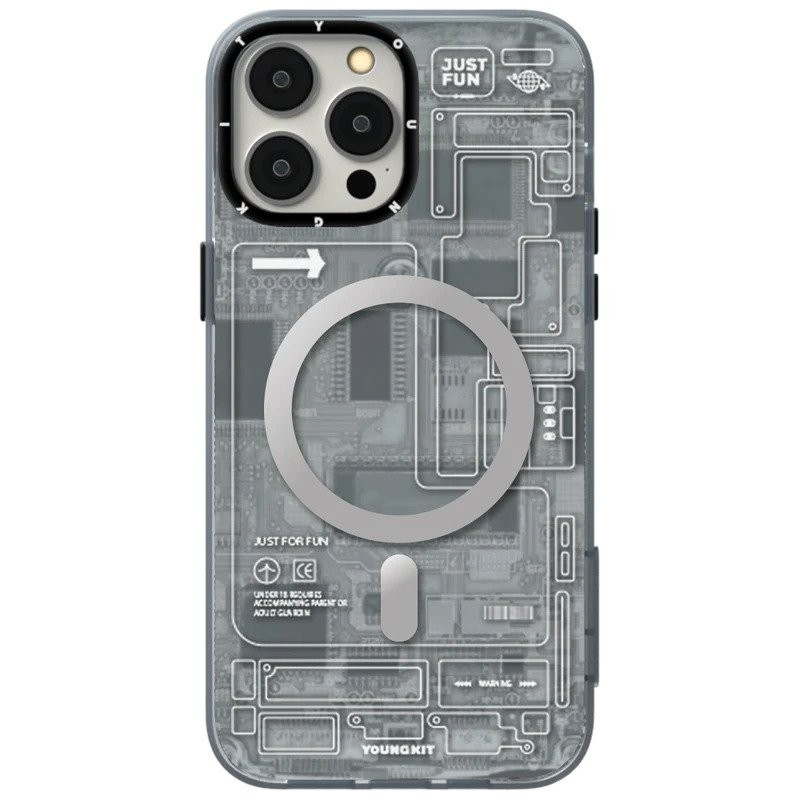 کاور یانگ کیت مدل 02-Technology Futuristic مناسب برای گوشی موبایل اپل iphone 15 promax