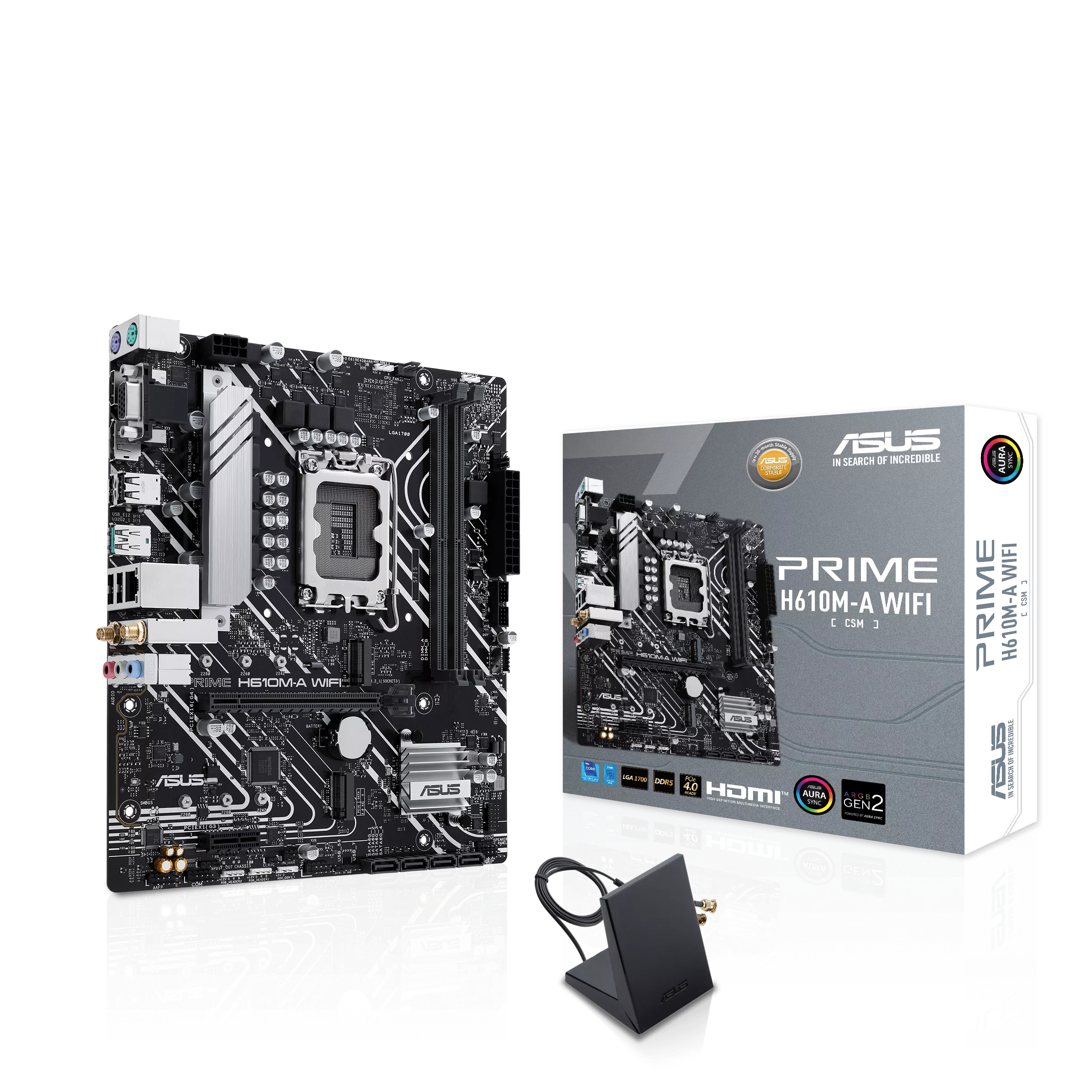 مادربرد ایسوس مدل PRIME H610M-A WIFI