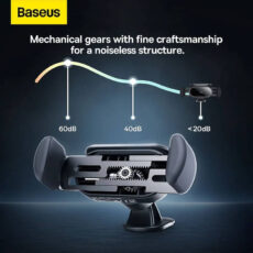 پایه نگهدارنده گوشی موبایل بیسوس مدل SOLAR ELECTRIC CAR MOUNT -SUGP010001